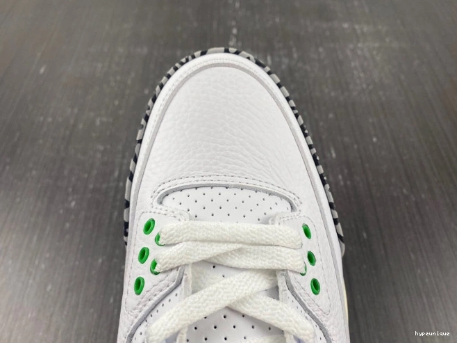 HYPE CK9246-136 Jordan 3 Lucky Retro (W) Green 0724